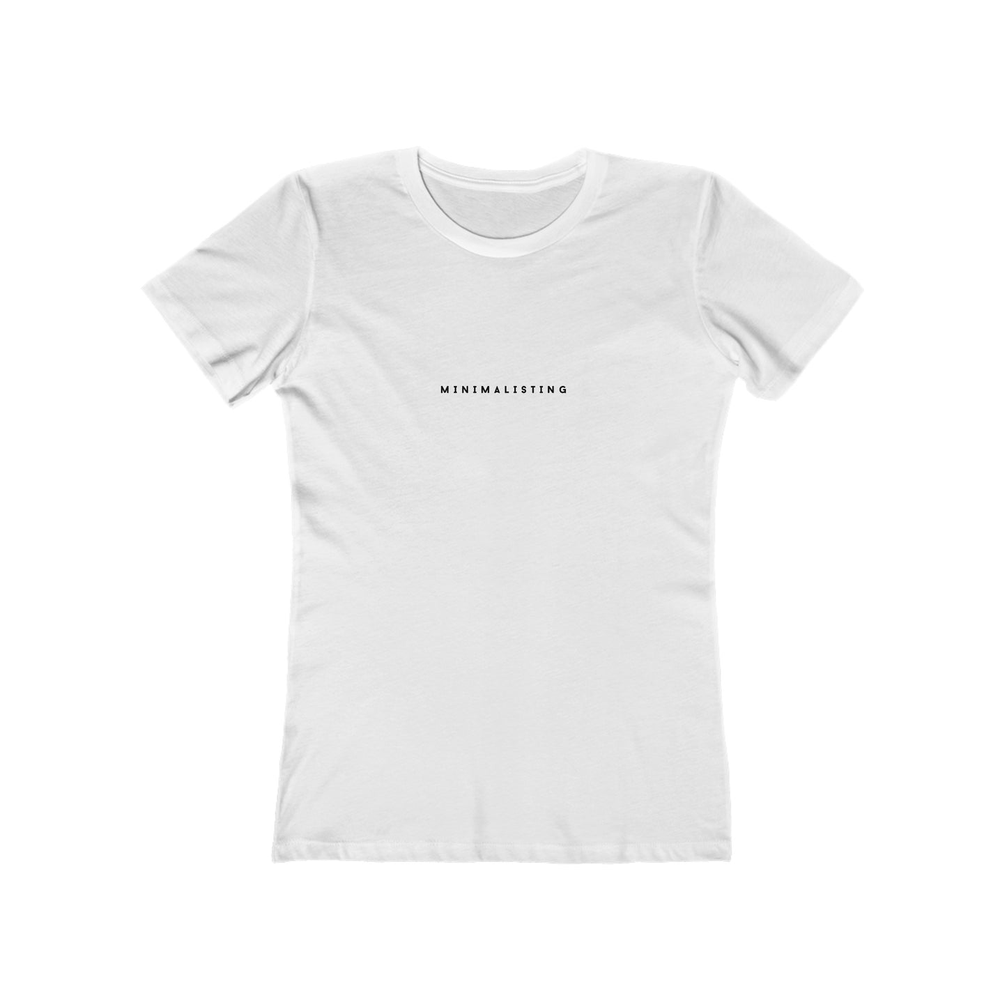 Minimalisting T-Shirt for Women White