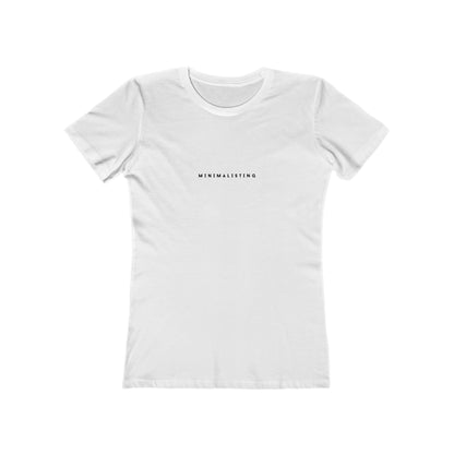 Minimalisting T-Shirt for Women White