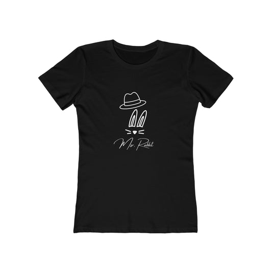 Mr Rabbit T-Shirt for Women Black