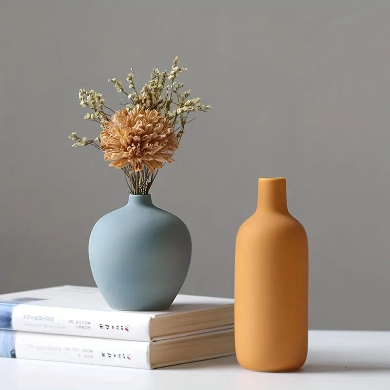 Modern Ceramic Vases - Set of 4