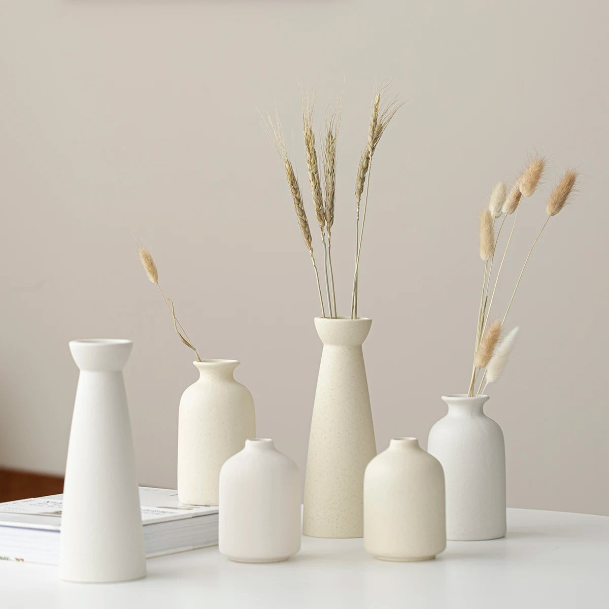 Ceramic Vase Set - 3 Pack