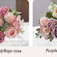 7-Head Silk Artificial Flower Bouquet