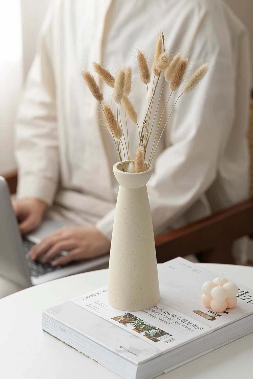 Ceramic Vase Set - 3 Pack