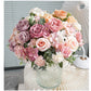 7-Head Silk Artificial Flower Bouquet