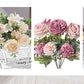 7-Head Silk Artificial Flower Bouquet