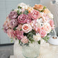 7-Head Silk Artificial Flower Bouquet