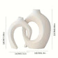 Hollow Nordic Ceramic Vase - Set Of 2
