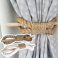 Solid Wood Curtain Tieback