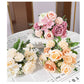 7-Head Silk Artificial Flower Bouquet