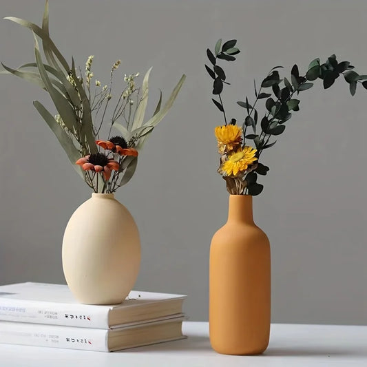Modern Ceramic Vases - Set of 4