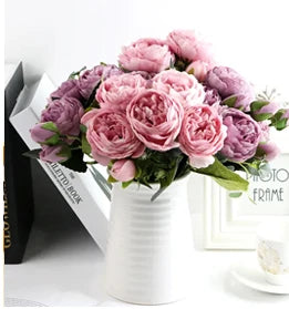 7-Head Silk Artificial Flower Bouquet