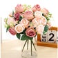 7-Head Silk Artificial Flower Bouquet