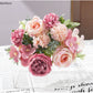 7-Head Silk Artificial Flower Bouquet